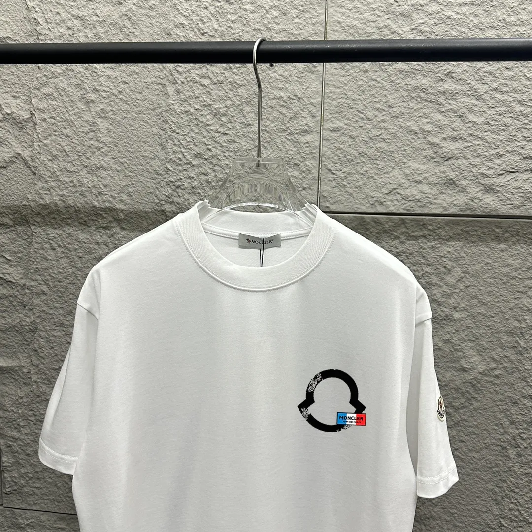 Moncle* *2025 New Arrival Classic T Same Style Size： S （90-130 ） M （120-150 ） L （140-165 ） XL （160-180 ） XXL （180-210 ） ：Black White
